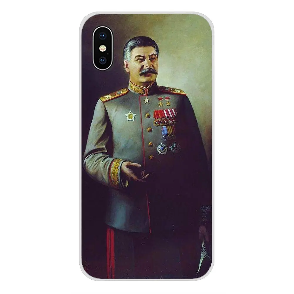 images 3 Винтажный русский Сталин СССР для Apple iPhone X XR XS MAX 4 4S 5 5S 5C SE 6 6 S 7 8 Plus ipod touch 5 6 силиконовый чехол для телефона - Цвет: images 3