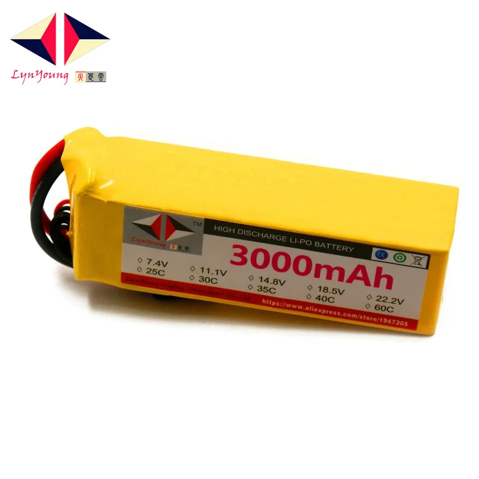 Аккумулятор HX Lipo 5S 18 5 в 3000 мАч 25C 30C 35C 40C 60C для радиоуправляемого дрона