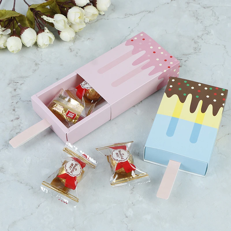 Новинка 10 шт. подарочные коробки для вечеринок на день рождения Детские