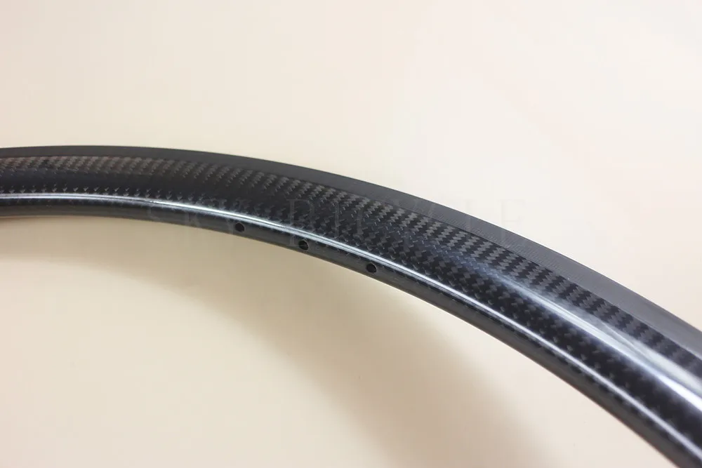 Осветительная клинчерная покрышка 45 мм углеродный обод задние 21 отверстия 3K