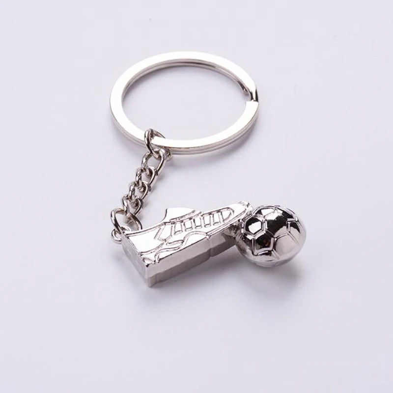 (12 шт./лот) Креативные спортивные подарки цинковый сплав 3D футбольные кроссовки