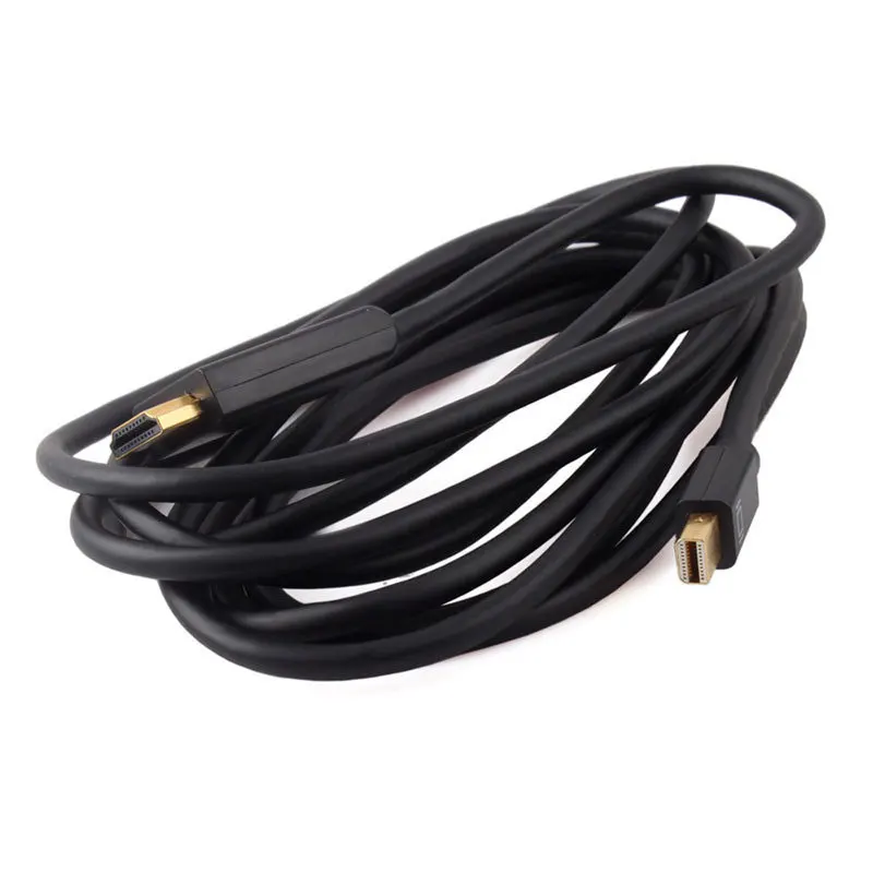 3 м 10 футов мини-дисплей порт DPfor MacBook Pro Air eBic штекер-HDMI штекер адаптер кабель |