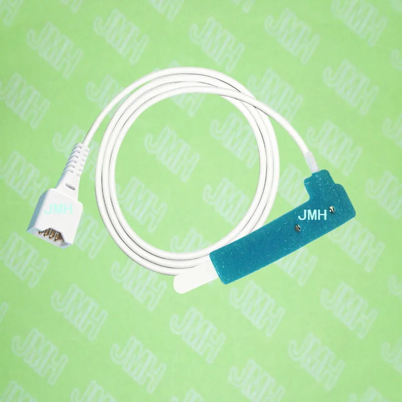 Compatible DB9 pin Dolphin Pulse Oximeter monitor the Neonate/Adult disposable SPO2 sensor(Blue Foam),5 pcs.