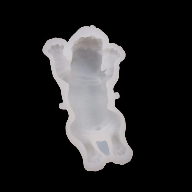 

Pudding Cake Mold Mould Silicone Dog Mold Mousse 3D Ice Cream Decoration Dog Fondant Cake Pan Pompom Purin