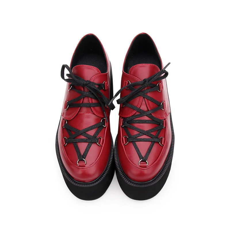 

Angelic imprint New Arrival Lolita style Women Pumps shoes High Heel Platform women princess dress party shoes size 35-46 938