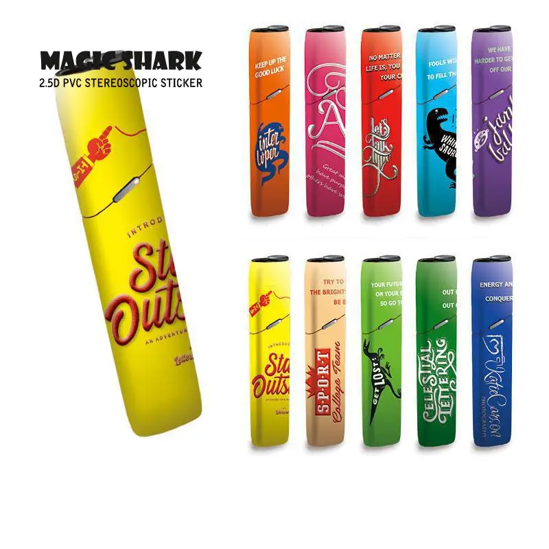 Новая модная защитная наклейка Magic Shark защитный чехол для этикеток IQOS 3 несколько