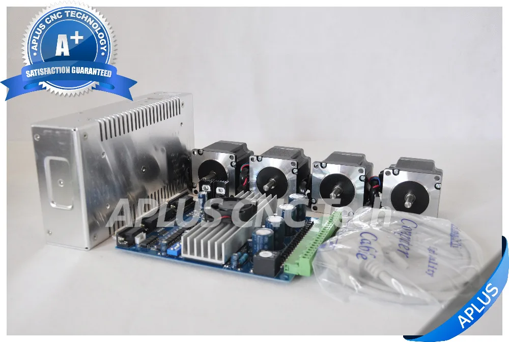 4 осевой комплект ЧПУ шаговый двигатель Nema 23 155oz in и контроллер платы TB6560