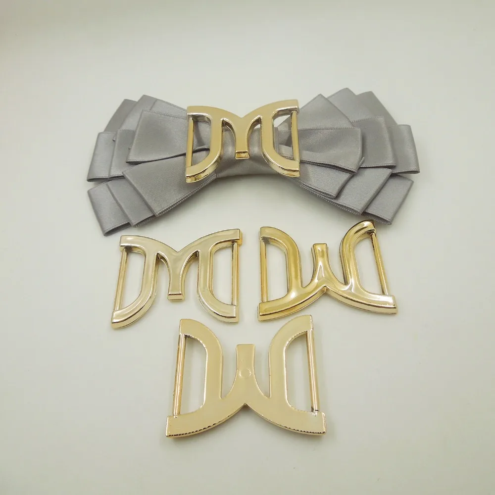 46/37мм Размер отверстия 24мм 20шт. W покрытый ультрафиолетом розовым золотом не выцветающие пряжки ленты аксессуары Слайдер для ремешка на голове Заколка для волос DIY.