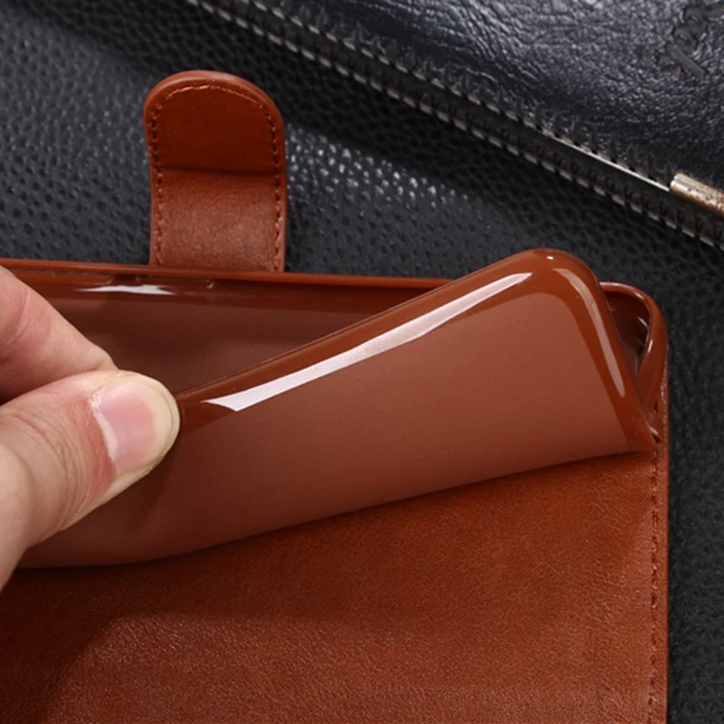 AZNS для OPPO R11s R15 чехол кожаный флип плюс Мобильный телефон случаях Стенд карты слот