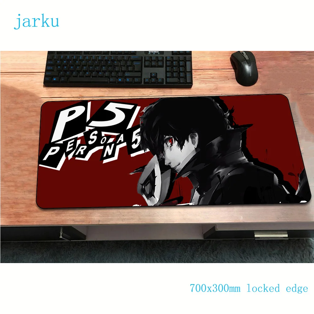 Коврик для мыши persona 5 700x300x3 мм компьютерный коврик геймер Бестселлер геймпад pc gamer