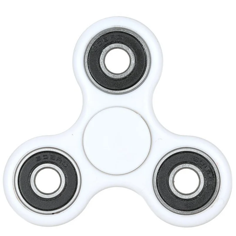 White and Black 5 Русский Флаг Непоседа Spinner Пластиковые EDC Анти-Стресс spiner Игрушки Ручной Счетчик Для Аутизма и антистрессовым, spiner Световой, спинер светящийся и спиннер светящийся - Цвет: White and Black 5