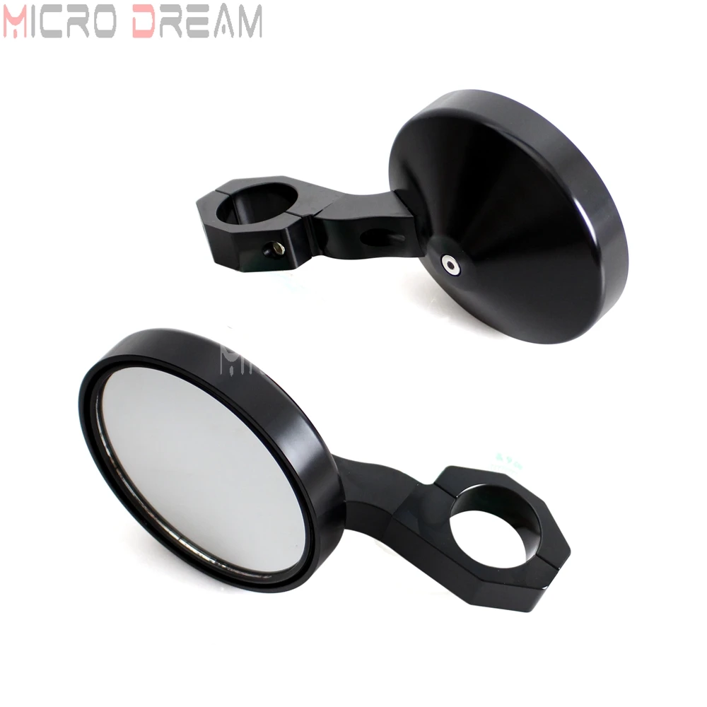UTV &amp ATV Aluminum Rear Side Mirror 1.75&quot Roll Bar Clamp for Yamaha Rhinos 450 660 700 YXZ1000R 02-14 Polaris RZR Ranger XP 4 |
