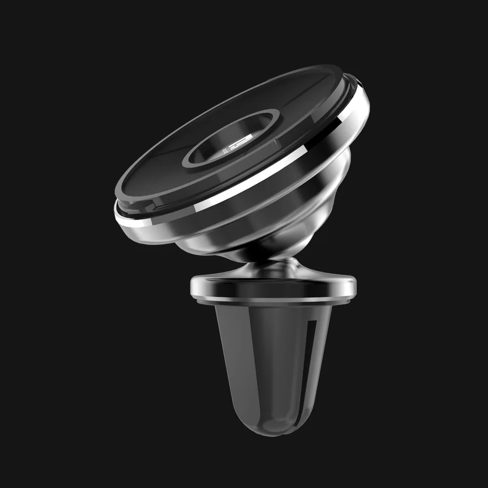 air vent-black Антигравитационный Nano Автомобильный держатель для телефона без патча без магнитного универсального вентиляционного отверстия Алюминиевый гравитационный всасывающий держатель для iphone X 7 8 в автомобиле - Цвет: air vent-black