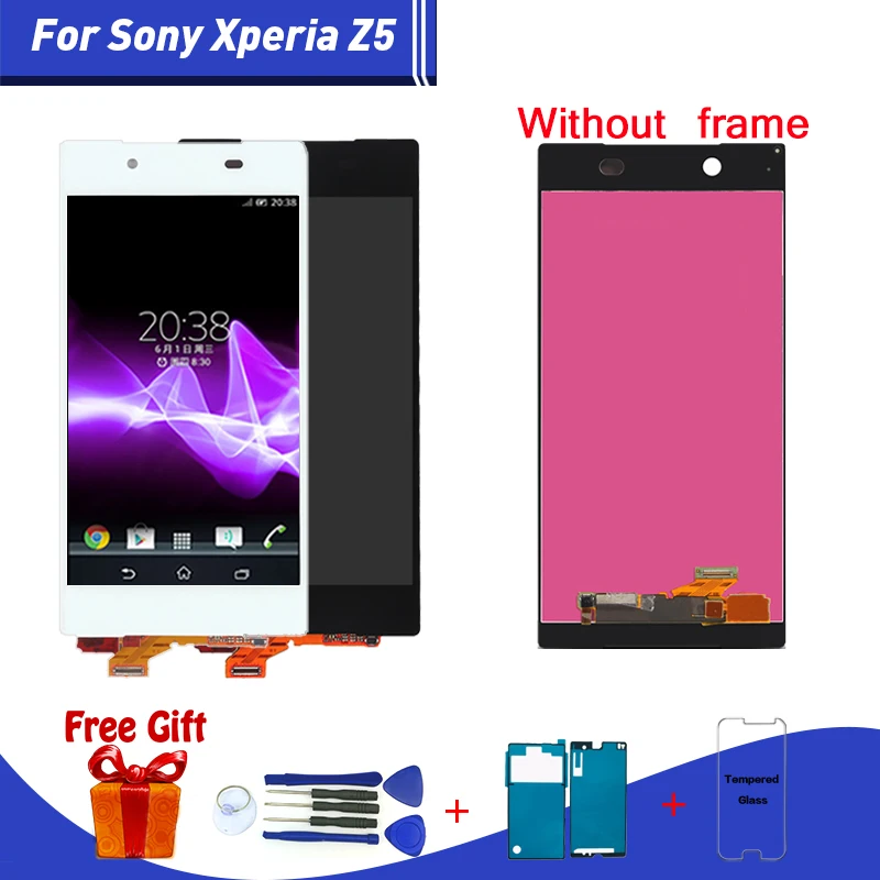 Сменный ЖК дисплей для Sony Z5 с сенсорным экраном и модулями Xperia Dual E6653 E6603 E6633