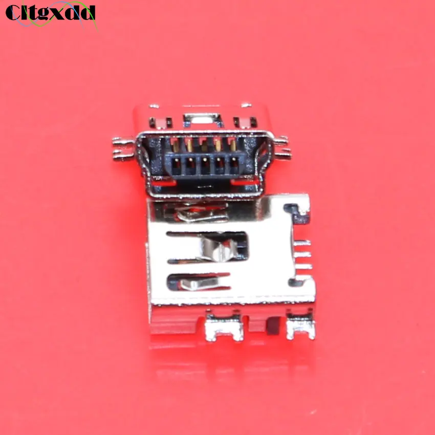 Cltgxdd 1 ~ 100 шт мини USB разъем 5pin SMT гнездовой интерфейс передачи данных для MP3 MP4