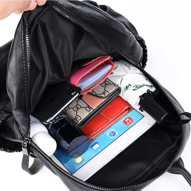 Женский роскошный рюкзак брендовая дизайнерская сумка повседневный для покупок