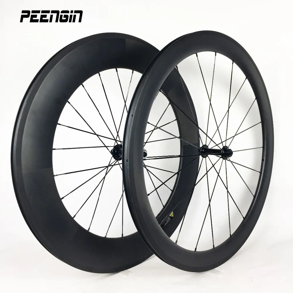 Колеса карбоновый клинчер 700c смешанный ОЕМ обода 23 мм широкий обод 50 передний 88
