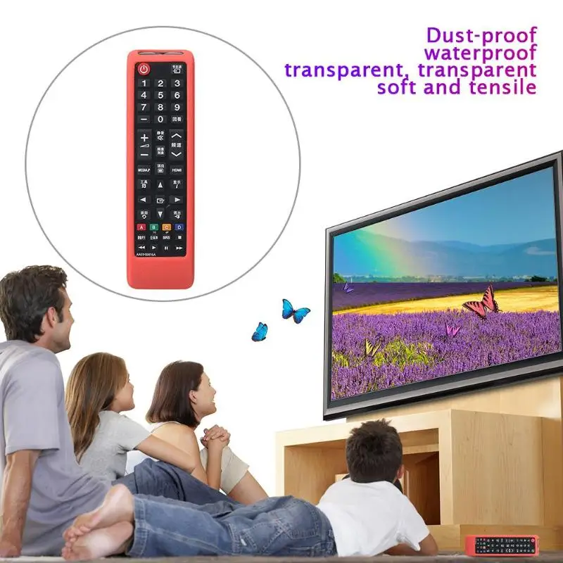 Силиконовый чехол для Samsung TV пульт дистанционного управления AA59-00816A 00813A00611A752A |