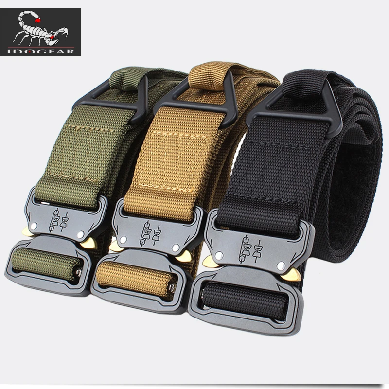 IDO GEAR 1 75 дюймов CQB быстросъемный тактический ремень армейский ремешок для