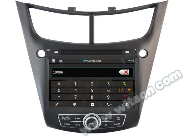 8 &quotспециальный автомобильный DVD для Chevrolet Sail 2014 2017 с поддержкой системы контроля