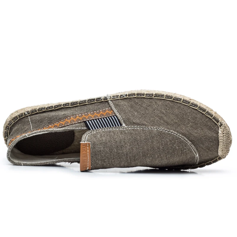 Men Breathable Casual Shoes Loafers Soft Comfortable Outdoor Flat Canvas | Обувь
