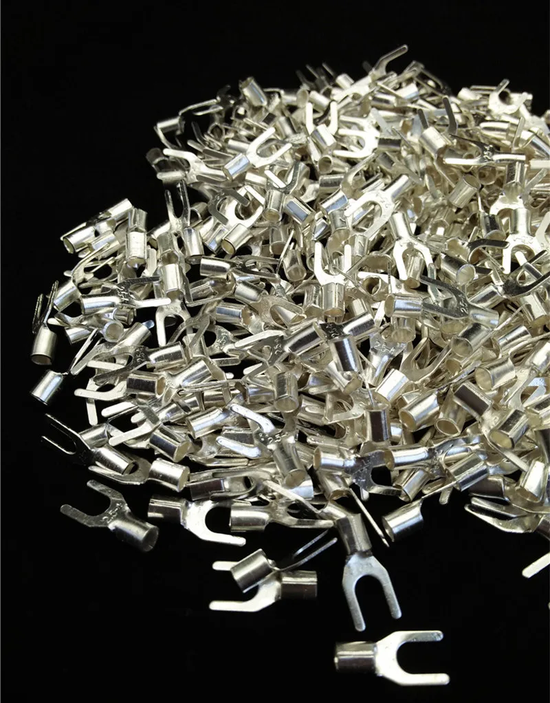 1000 шт. неизолированные клеммы для холодного обжима 4 2 мм 5 мм2|crimp terminal|wire cable