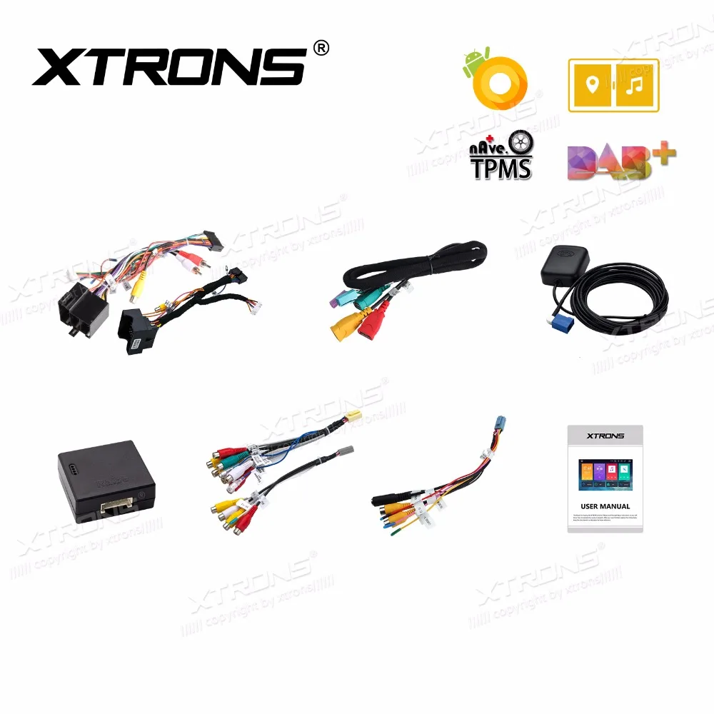 XTRONS 8 &quotAndroid Восьмиядерный автомобильный dvd плеер радио для VW Volkswagen Golf Passat Touran Tiguan