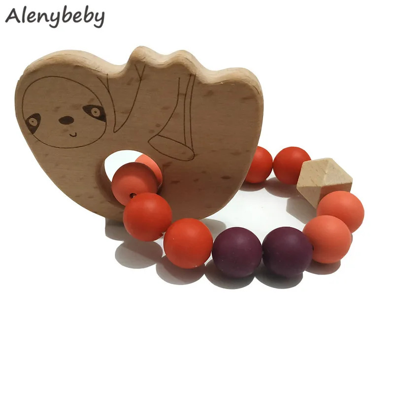 Силиконовые бусины для прорезывания зубов без бисфенола