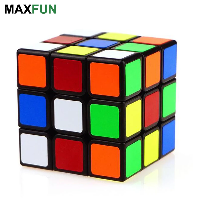 57 мм Классический Игрушки Cube3x3x3 Наклейки ИЗ ПВХ Блок Головоломки Magic Speed Cube