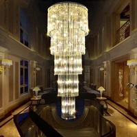 crystal chandelier led modern chandeliers lighting fixture home indoor lighting luxury long crystal pendant lamps d50cm 80cm