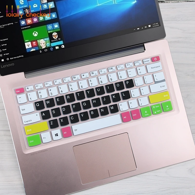 Для lenovo ideapad V330-14ISK V330-14IKB 330S-14IKB V330 330s 14arr 720s 14 дюймов ноутбук силиконовый чехол с клавиатурой - Цвет: candyblack