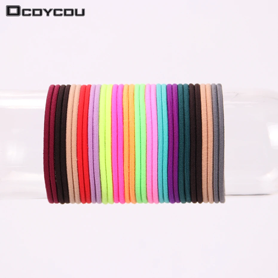 50 шт. новые высокоэластичные ленты держатель для волос резинки Эластичные