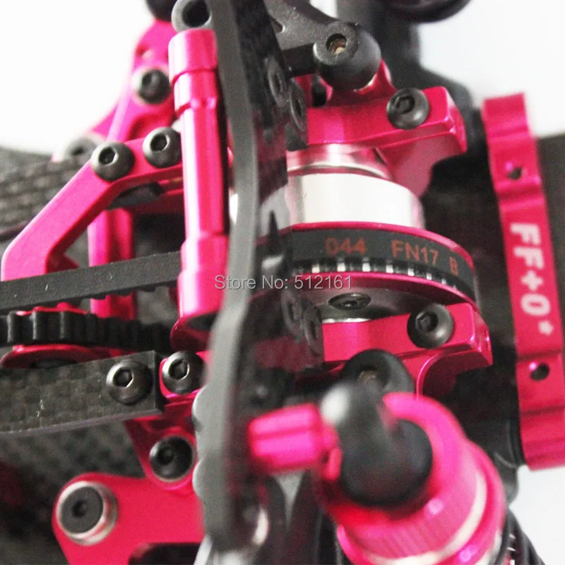 1/10 сплав и углерод SAKURA D4 AWD EP Дрифт гоночный автомобиль рама комплект# KIT-D4AWD