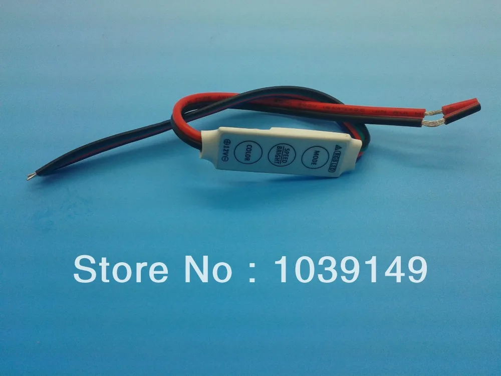 Вход постоянного тока 8 ~ 16 В Контроллер RGB для светодиодного освещения с 3