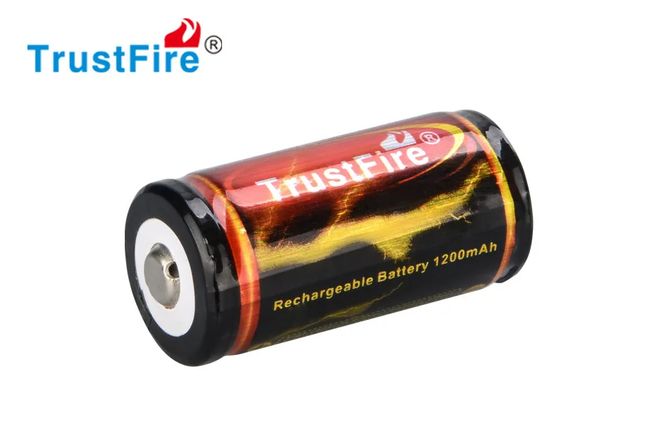 2 шт./лот TrustFire 18350 Аккумулятор 1200 мАч 3 7 в перезаряжаемые литий-ионные батареи с