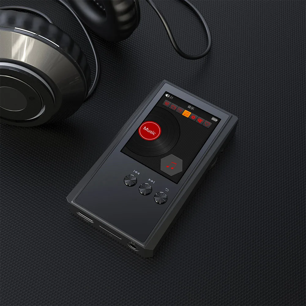 Портативный мини HIFI MP3 плеер без потерь HD DSD 64 256 FLAC ALAC APE спортивный цифровой аудио 24 бит 192 кГц ЦАП Автомобильный плеер 16 Гб