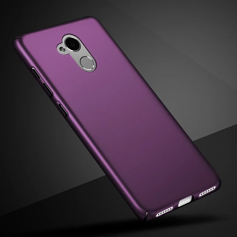Purple Чехол для huawei Honor 6A, жесткий матовый чехол для Honor 6A, чехол для Honor 6A, защитный чехол - Цвет: Purple
