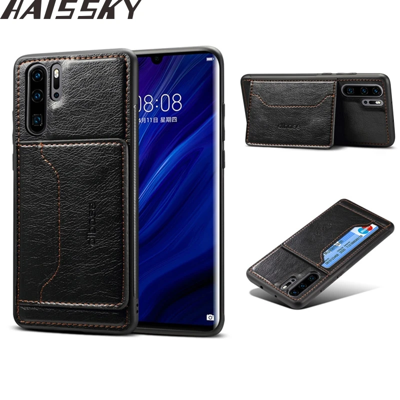 Кожаный чехол для телефона Huawei P20 P30 Lite Pro чехол-подставка huawei Mate 20 9 3I 4 Honor 10