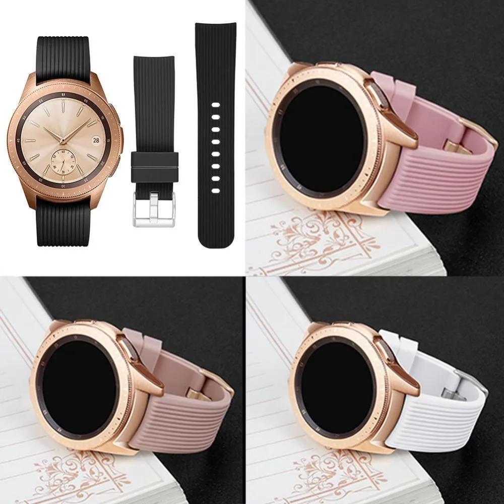 Tonbux силиконовые спортивные часы ремешок для Samsung Galaxy Watch SM R810 42 мм Gear2 смарт