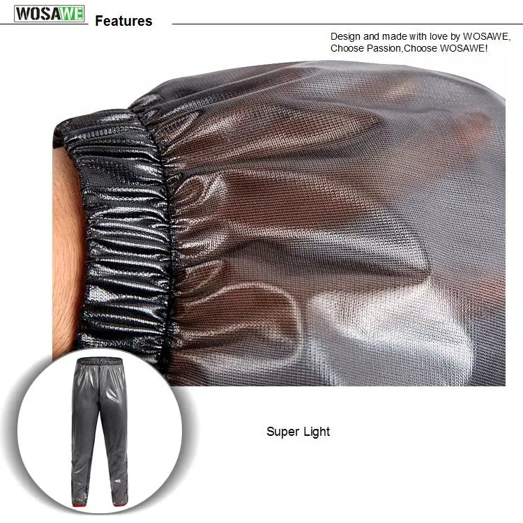WOSAWE непромокаемые брюки для мотоцикла водонепроницаемые походные улицы легкие
