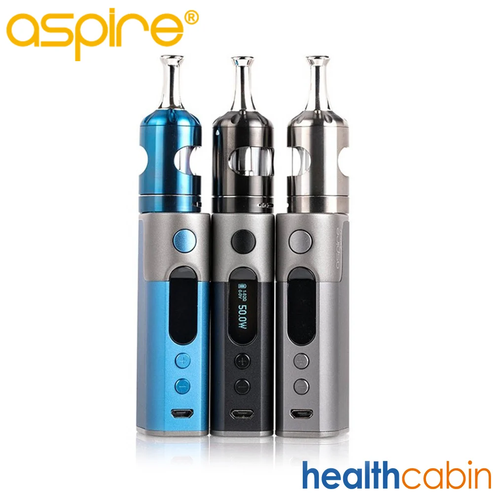 Aspire Zelos 50 Вт 2 0 2500 мАч для начинающих комплект 6 мл Nautilus 2S бак 1 8/0.4ohm BVC Замена