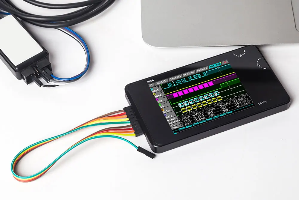 Мини DSO lcd 2," экран цифровой 4ch USB логический анализатор осциллограф 100 м Частота дискретизации памяти 8 м режим SPI, iec, PWM
