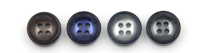 10pcs/lot Resin button sapphire brown four-eye bowl-shaped resin pearl men and women fashion shirt cardigan | Дом и сад