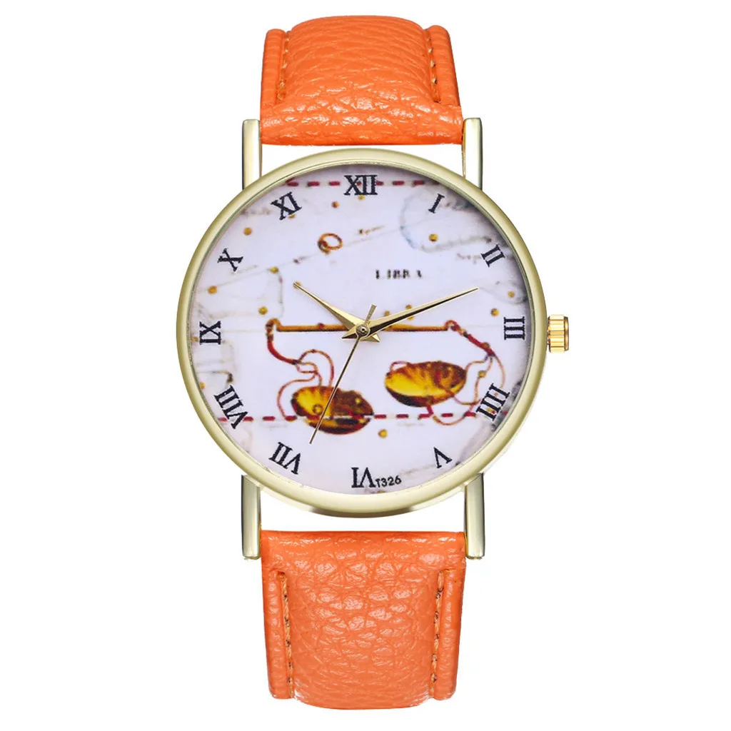 Horloges браслет часы девушки кожа дамы Мода свадьба подарок на день рождения