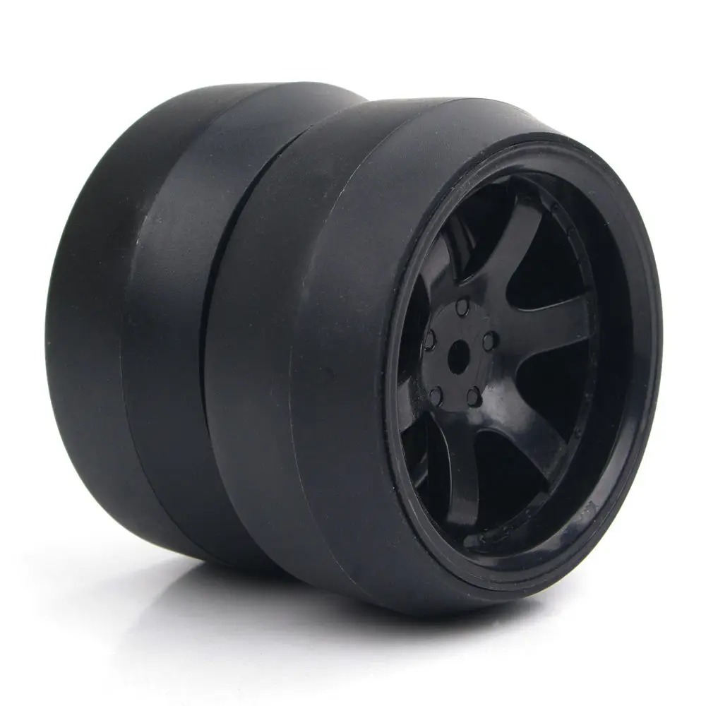 4pcs/set 12mm Hex 0 degree RC Drift Tires Wheels and Rims Fit HPI 1:10 Car Parts | Игрушки и хобби