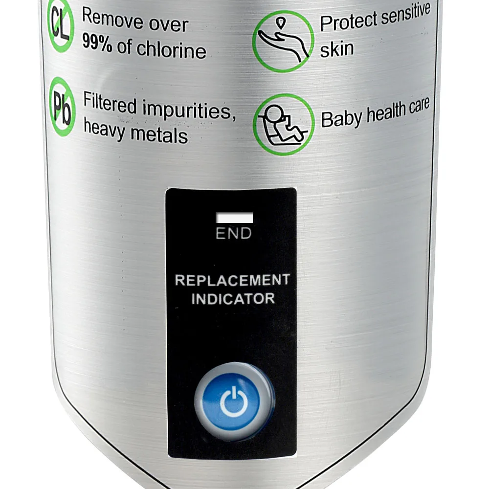 

Hot sale shower water filter, no shower pump for baby skin care