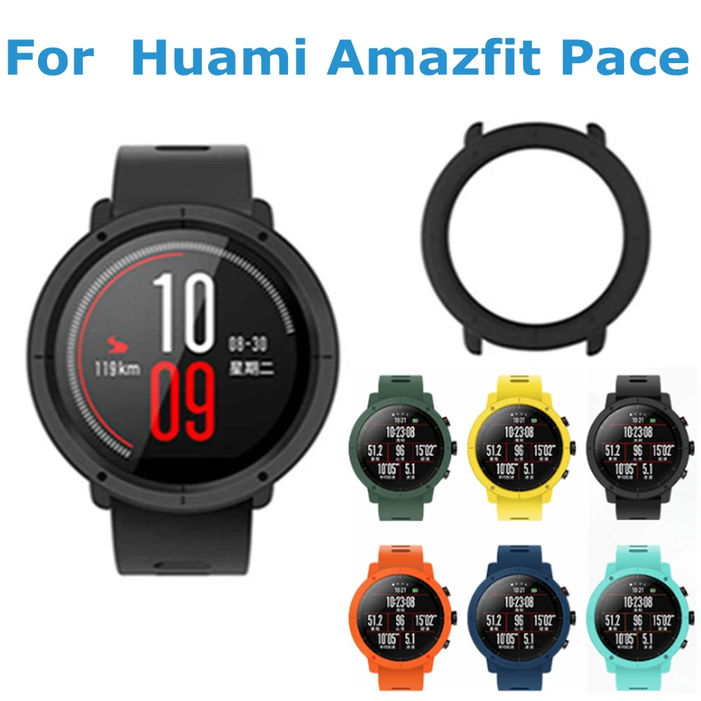 Чехлы для смарт часов Xiaomi Huami Amazfit Pace защитный чехол ПК бампер 2 аксессуары умных