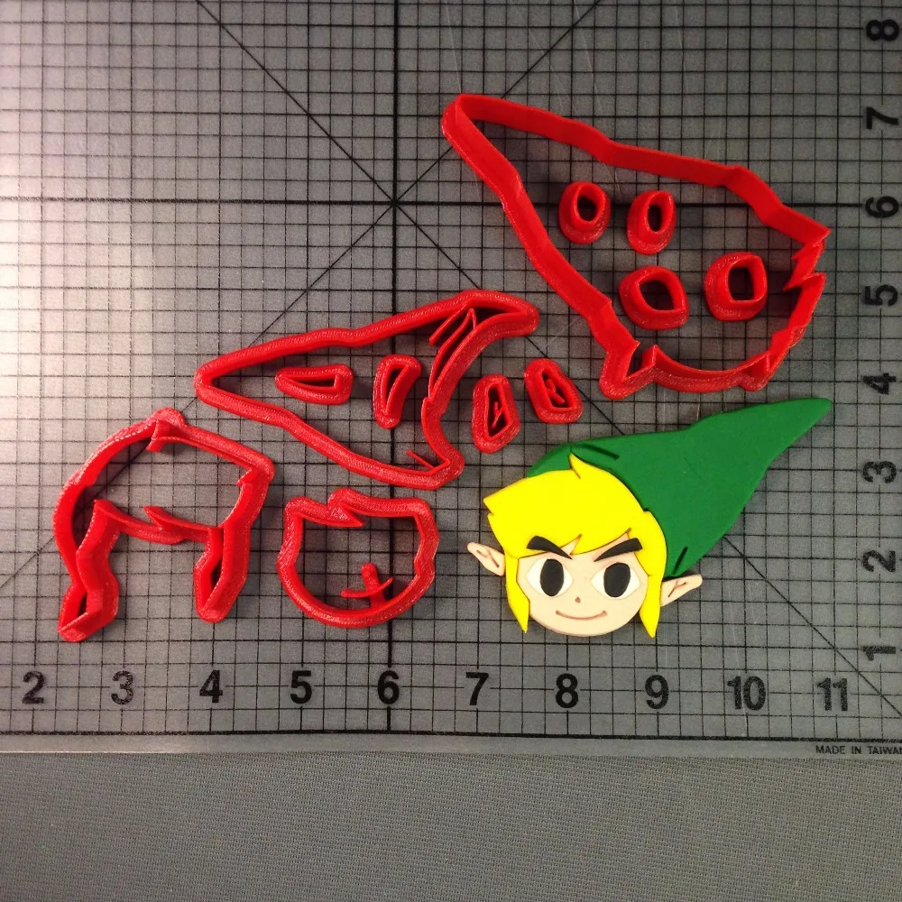 Видеоигра ссылка помадка форма для кекса на заказ 3D печатные инструменты печенья