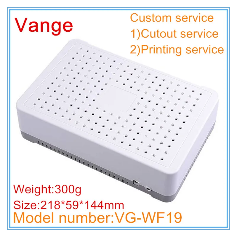 1pcs/lot inject mold housing diy 218*59*144mm IP54 ABS plastic shell junction box for wire connector electronic equipment | Обустройство