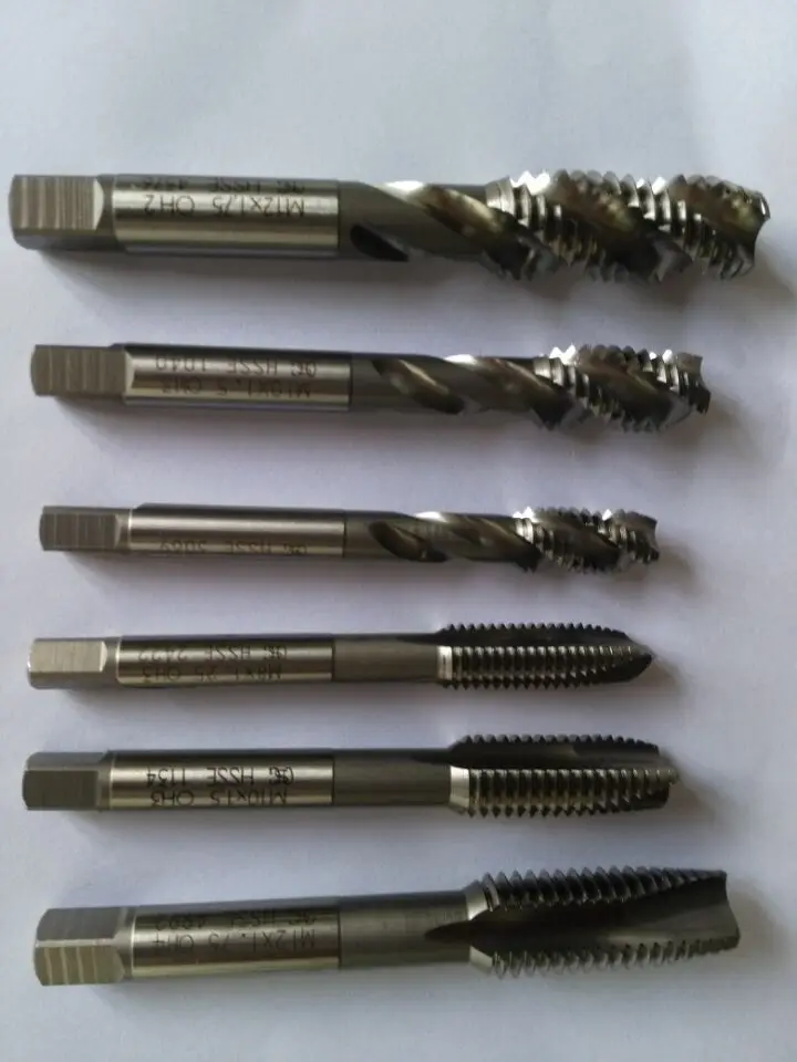13PCS THREADING TAPS HT#2 M 8*1.25 2(OH2) 642 |